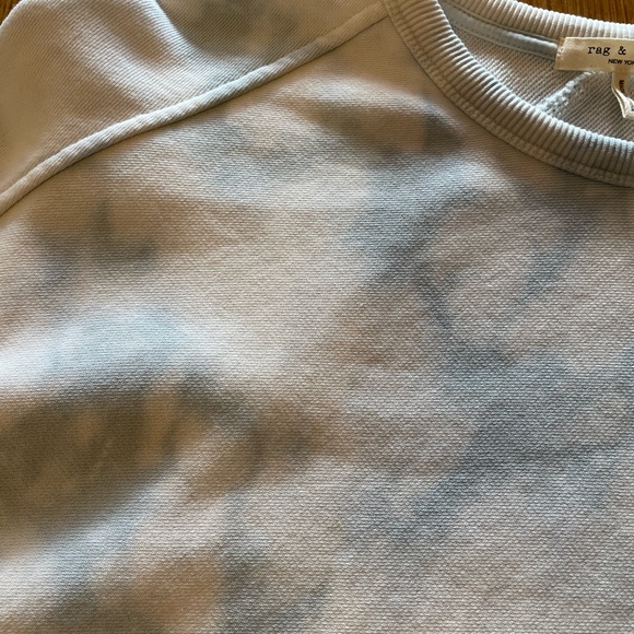Rag & Bone Light Blue Tie Dye Long Sleeve (Size M) - Picture 6 of 8
